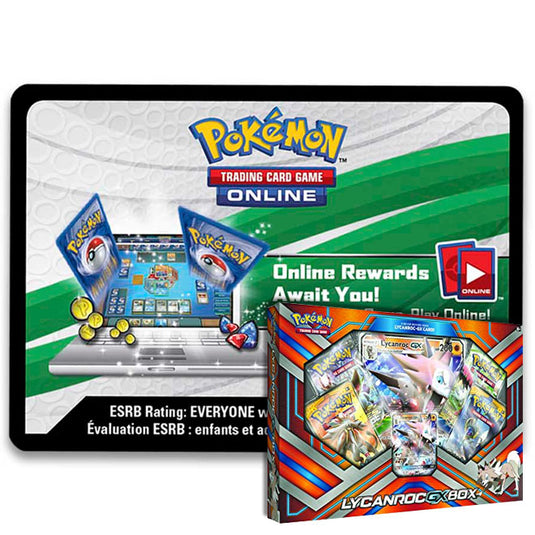 Pokemon - Lycanroc-GX Box - Online Code Card