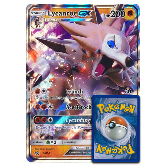 Pokemon - XY - Lycanroc-GX SM14 (Oversized Card)
