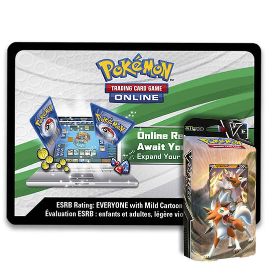 Pokemon - Lycanroc V Battle Deck - Online Code Card
