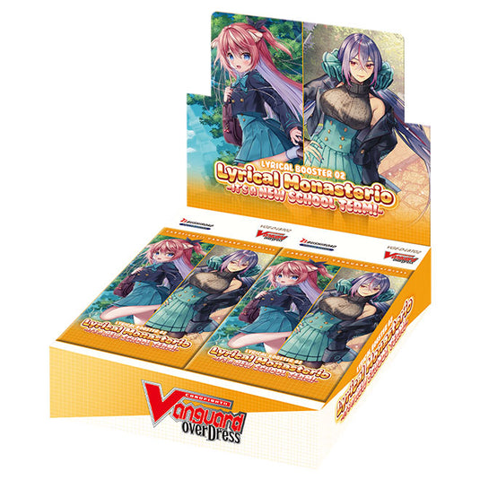 Cardfight!! Vanguard - overDress - Lyrical Monasterio - It's a New School Term! - Booster Box (16 Packs)