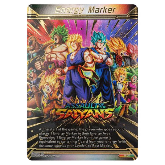 Dragon Ball Super - Prismatic Clash - Energy Marker - M-20 (Assault of the Saiyans)