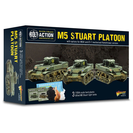 Bolt Action - M5 Stuart Platoon