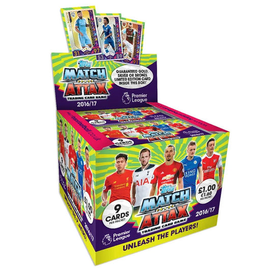 EPL -  Match Attax - 2016/17 - Trading Card Game - Packs (50)