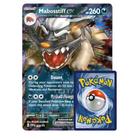 Pokemon - Mabosstiff ex - Oversized Promo Card (SVP 086)