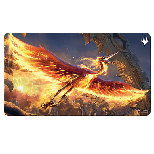 Ultra Pro - Magic The Gathering - Innistrad - Midnight Hunt - Playmat - Sunstreak Phoenix