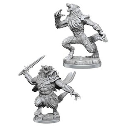 Magic the Gathering - Unpainted Miniatures - Arlinn Kord & Tovolar