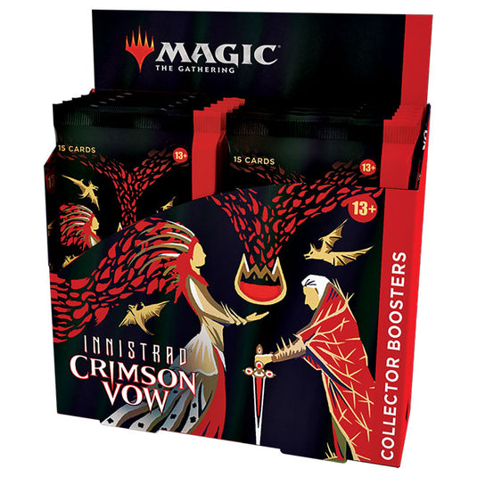 Magic the Gathering - Innistrad - Crimson Vow - Collector Booster Box (12 Packs)