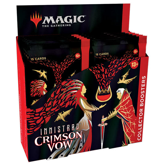 Magic the Gathering - Innistrad - Crimson Vow - Collector Booster Box (12 Packs)