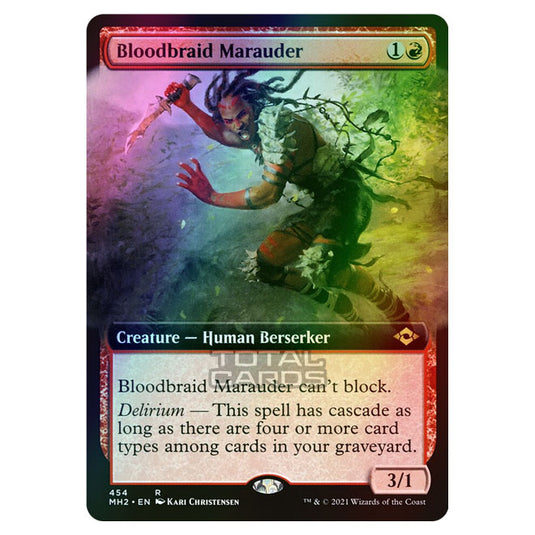 Magic The Gathering - Modern Horizons 2 - Bloodbraid Marauder - 454/303 (Foil)