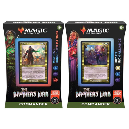 Magic the Gathering - The Brothers' War - Commander Deck - Pair