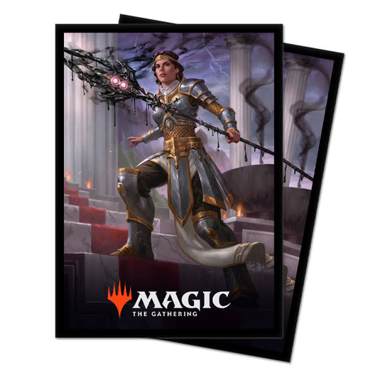 Ultra Pro - Standard Sleeves - Magic: The Gathering - Theros: Beyond Death - Elspeth, Sun's Nemesis (100 Sleeves)