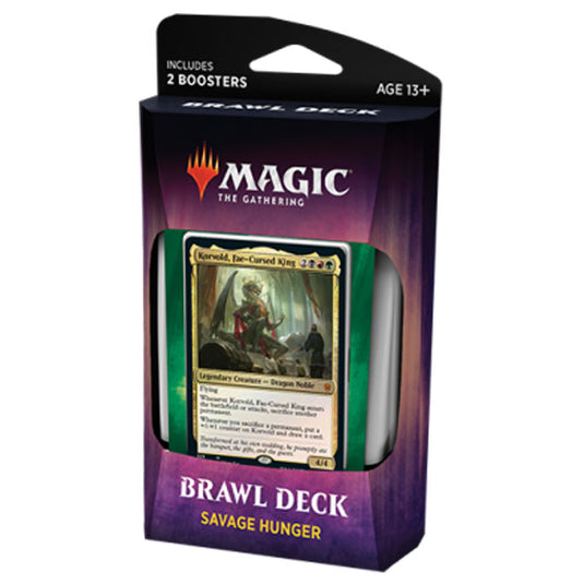 Magic The Gathering - Throne of Eldraine - Brawl Deck Savage Hunter