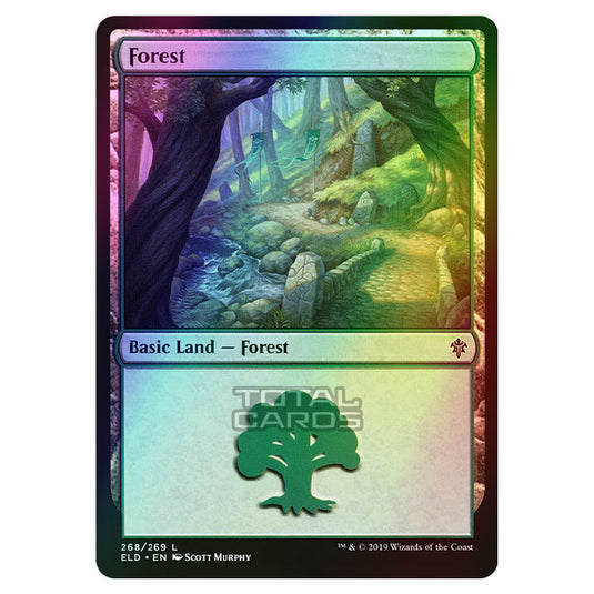 Magic The Gathering - Throne of Eldraine  - Forest - 268/269 (Foil)