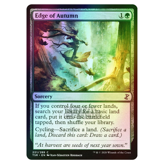 Magic The Gathering - Time Spiral Remastered - Edge of Autumn - 201/289 (Foil)