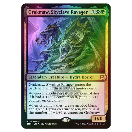 Magic The Gathering - Zendikar Rising - Grakmaw, Skyclave Ravager - 223/391 (Foil)