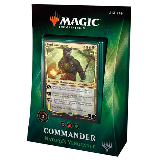 Magic the Gathering - Commander 2018 Deck - Nature's Vengeance
