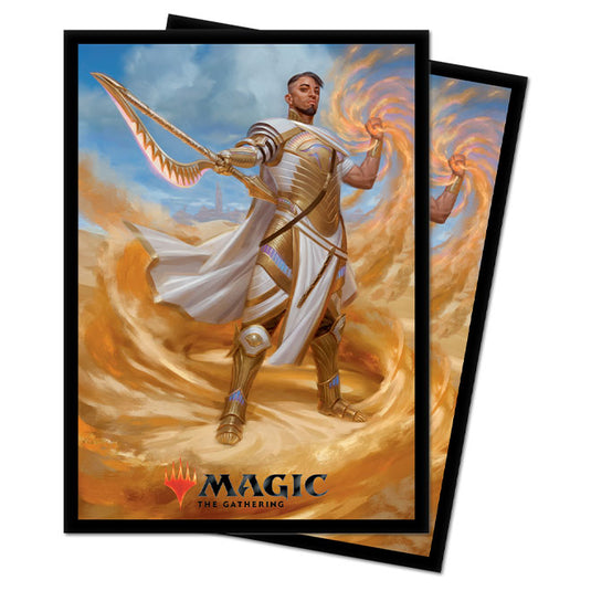 Ultra Pro - Standard Deck Protectors - Magic The Gathering Core Set 2021 - Basri Ket (100 Sleeves)