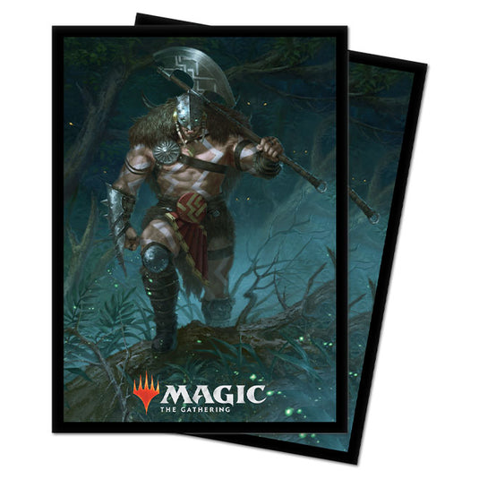 Ultra Pro - Standard Deck Protectors - Magic The Gathering Core Set 2021 - Garruk, Unleashed (100 Sleeves)