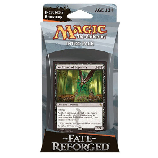 Magic The Gathering - Fate Reforged - Intro Pack (Black)