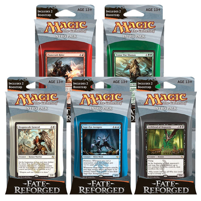Torrent Elemental Magic The Gathering - Fate Reforged - Intro Pack Set