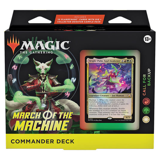 Magic the Gathering - March of the Machine - Commander Deck - Call for Backup