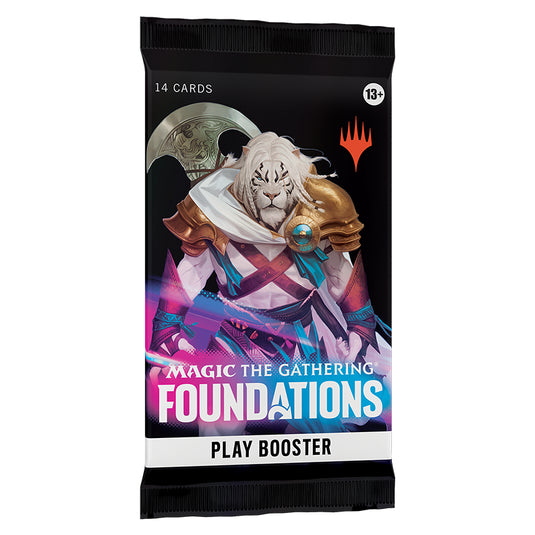 magic the gathering foundations play booster angled