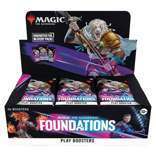 magic the gathering foundations play booster box main