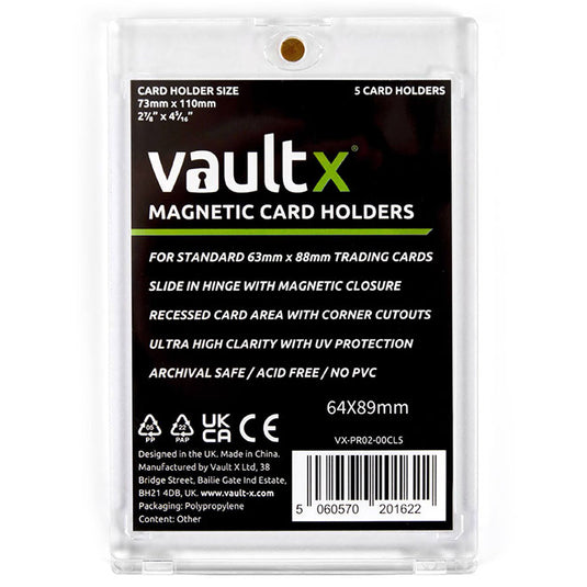 Vault X - Magnetic Card Holders 35pt (5)