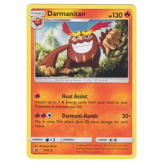 Pokemon - Sun & Moon - Dragon Majesty - Darmanitan - 9/70