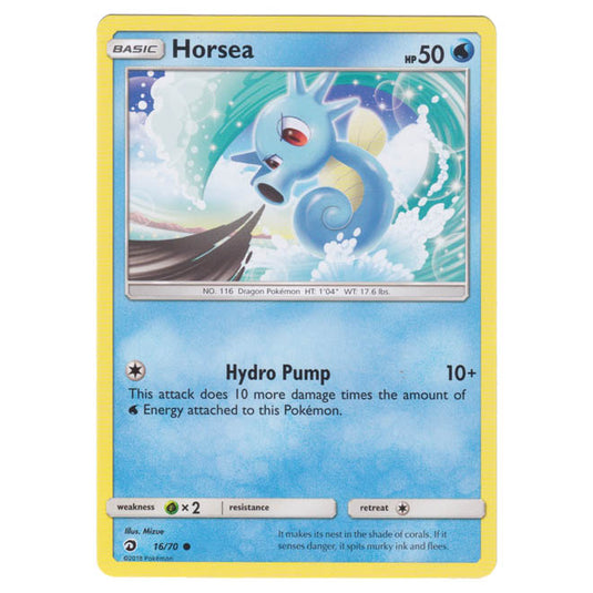 Pokemon - Sun & Moon - Dragon Majesty - Horsea - 16/70