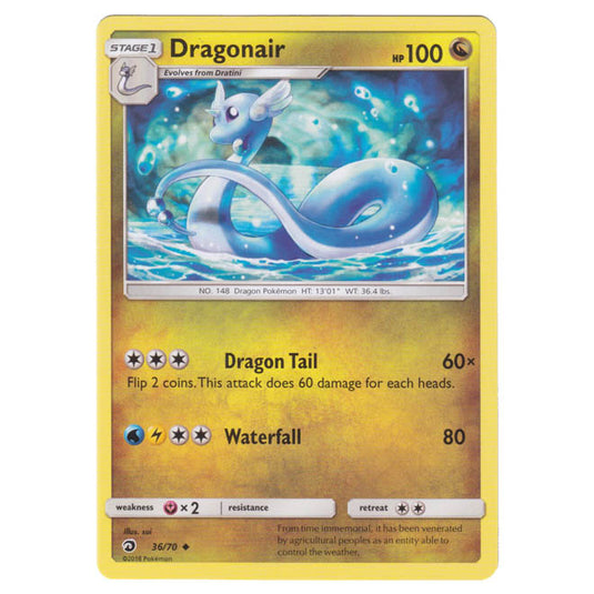 Pokemon - Sun & Moon - Dragon Majesty - Dragonair - 36/70