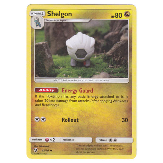 Pokemon - Sun & Moon - Dragon Majesty - Shelgon - 43/70