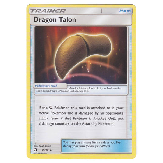 Pokemon - Sun & Moon - Dragon Majesty - Dragon Talon - 59/70