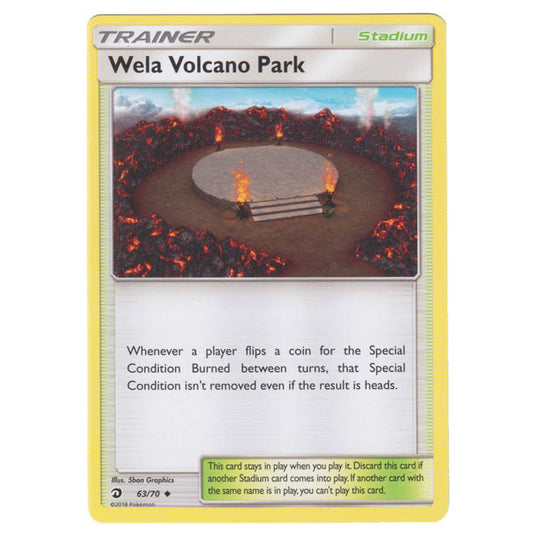 Pokemon - Sun & Moon - Dragon Majesty - Wela Volcano Park - 63/70