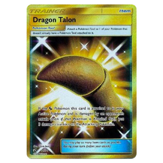 Pokemon - Sun & Moon - Dragon Majesty - Dragon Talon (Secret Rare) - 7 Pokemon - Sun & Moon - Dragon Majesty - Dragon Talon (Secret Rare) - 7