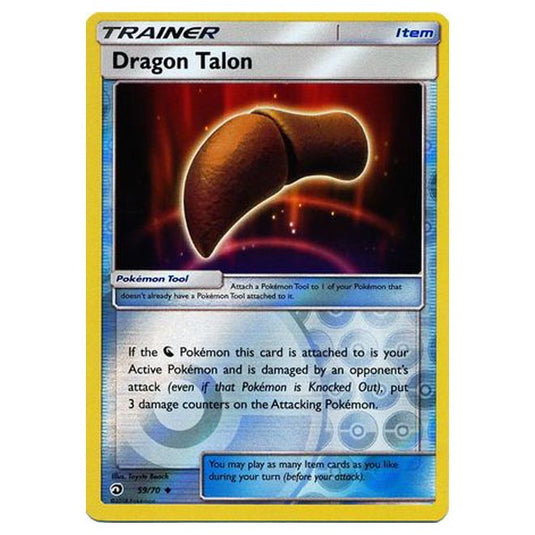 Pokemon - Sun & Moon - Dragon Majesty - Dragon Talon (Reverse Holo) - 59/70