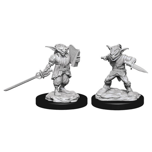 Dungeons & Dragons - Nolzur's Marvelous Miniatures - Male Goblin Rogue & Female Goblin Bard