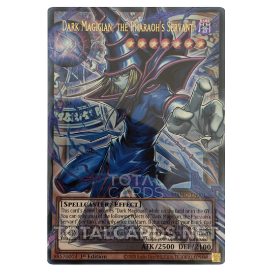 Yu-Gi-Oh! - Magnificent Monsters - Dark Magician, the Pharaoh's Servant (Overframe Ultra Rare) MAMO-EN001-OVR