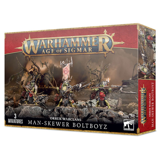 Warhammer Age of Sigmar - Orruk Warclans - Man-Skewer Boltboyz