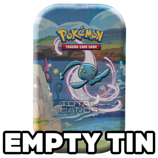 Pokemon - Shining Fates - Mini Tin - Manaphy & Inteleon (Empty Tin)