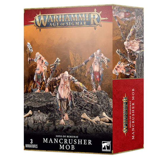 Warhammer Age of Sigmar - Sons of Behemat - Mancrusher Mob