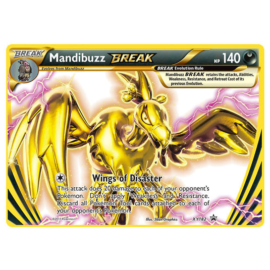 Pokemon - XY - XY Black Star Promos - Mandibuzz BREAK - XY182