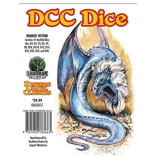 DCC Dice - Maned Wyrm