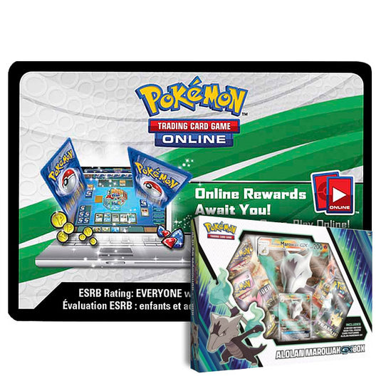 Pokemon - Alolan Marowak-GX Collection Box - Online Code Card