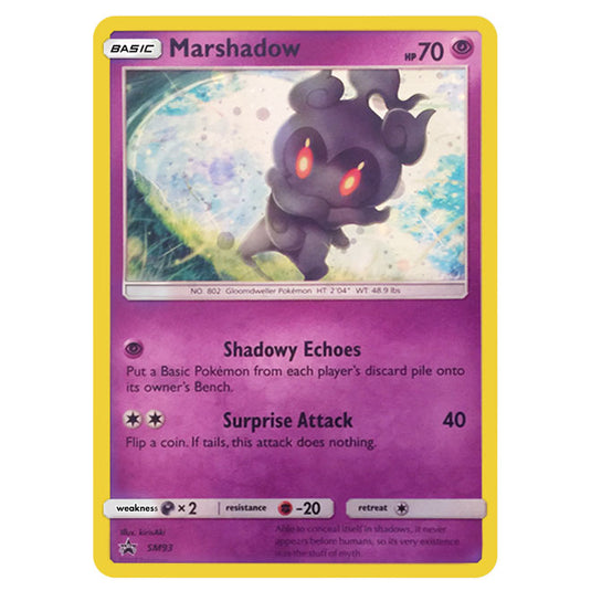 Pokemon - Sun & Moon - SM Black Star Promos - Marshadow - SM93