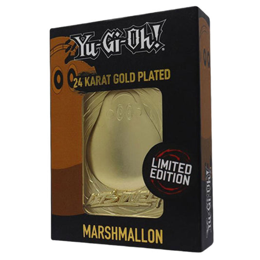 Yu-Gi-Oh! Limited Edition 24K Gold Plated Collectible - Marshmallon