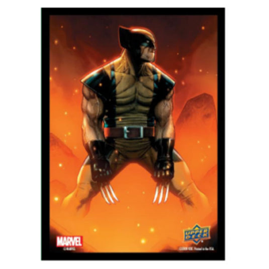 Marvel Card Sleeves - Wolverine (65 Sleeves)