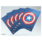 Gamegenic - Marvel Champions Art Sleeves - Captain America (50+1 Sleeves)