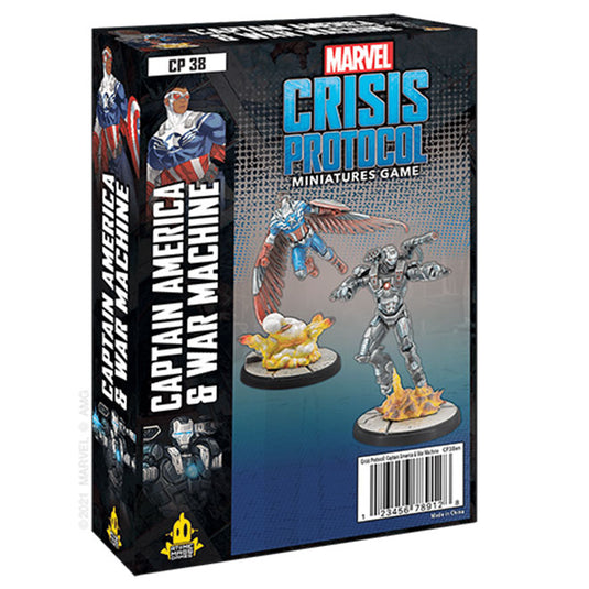 Marvel Crisis Protocol - Captain America & War Machine Character Pack