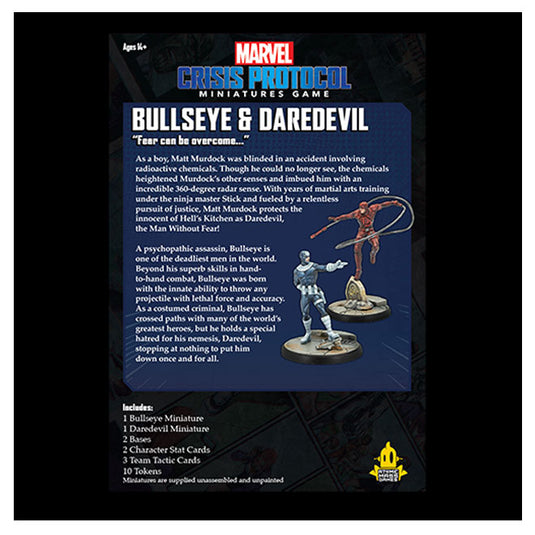 Marvel Crisis Protocol - Bullseye and Daredevil